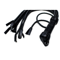 Флогер Art of Sex Кішка, 9 плетених хвостів по 50 см, Чорний Флогер Art of Sex Кішка, 9 плетених хвостів по 50 см, Чорний