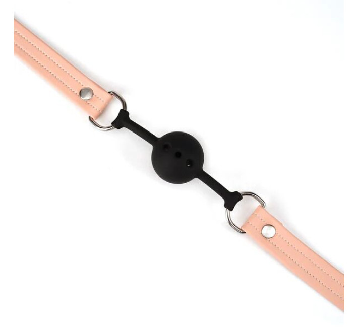 Кляп Liebe Seele Dark Candy Pink Ball Gag