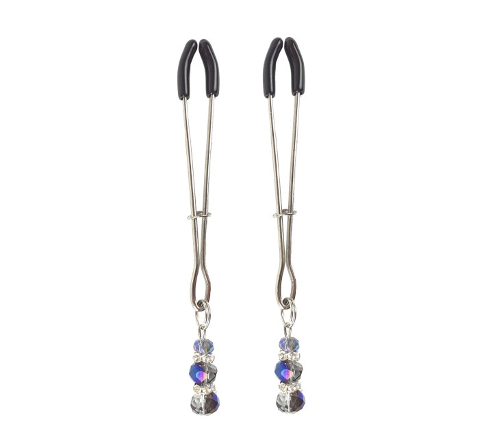 Затискачі для сосків Art of Sex Nipple Clamps Lovely Сині