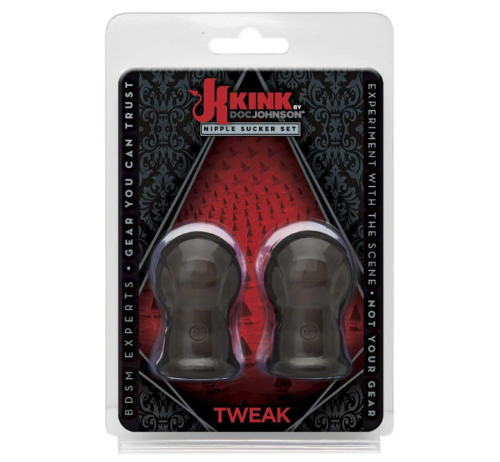 Присоски для сосків Doc Johnson Kink - Tweak - Nipple Sucker Set