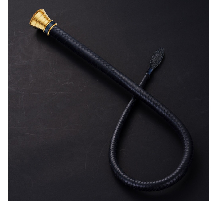 Батіг з італійської шкіри UPKO Black Label Collection, ручна робота