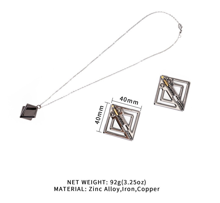 Зажимы для сосков с легкой подвеской LOCKINK Adjustable Nipple Clamps with Light Pendant - Grey