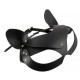 Маска кішечка DS Fetish Shiny cat Mask with studs