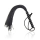 Міні флогер DS Fetish Leather flogger Чорний, 22 см