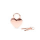 Замочек Liebe Seele Heart Shape Padlock Rose Gold (2 шт)