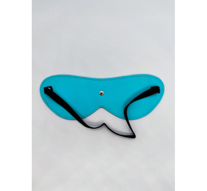 Маска на глаза с заклепками DS Fetish Blindfold blue