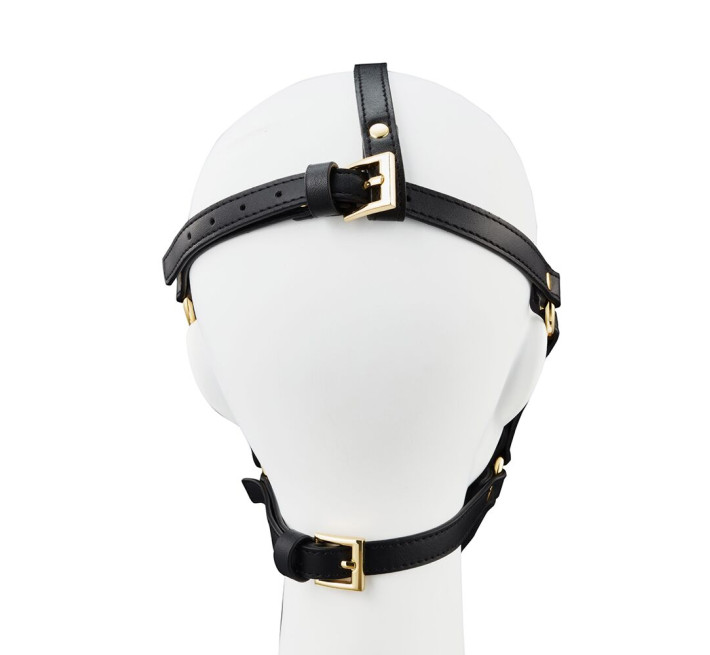 Маска-збруя для орального сексу LOCKINK SEVANDA Blowjob Head Harness