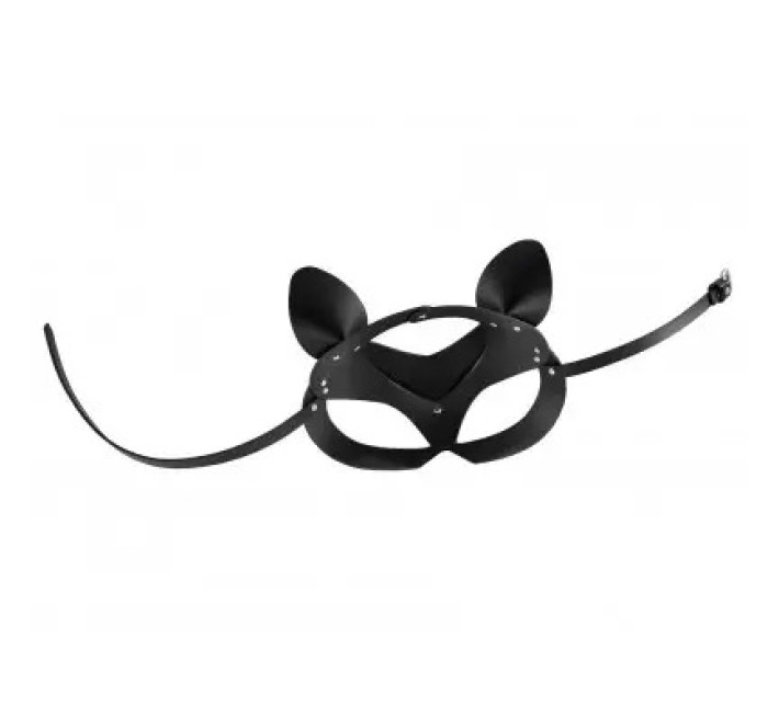 Маска кішечка DS Fetish Shiny cat Mask with studs