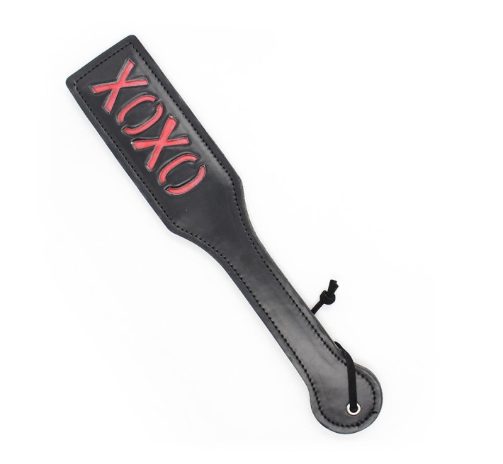 Шльопалка квадратна OXOX PADDLE, чорна 31,5 см