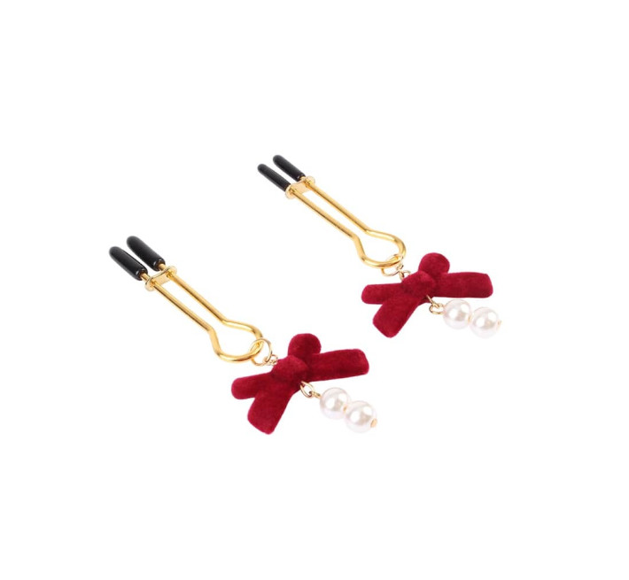 Затискачі на соски Chisa Pearl Nipple Clamps Kit-Senuelo