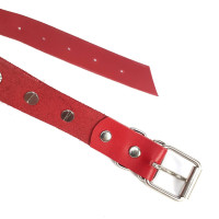 Чокер сердце с большими шипами, из натуральной кожи Art of Sex - Crystal, цвет Красный Чокер сердце с большими шипами, из натуральной кожи Art of Sex - Crystal, цвет Красный