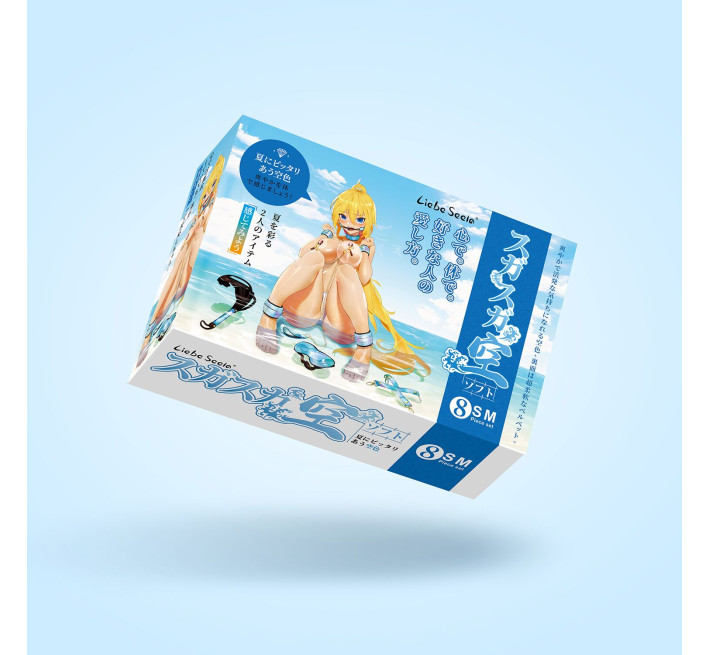 БДСМ-набор Liebe Seele Vivid Sky 8 Pieces Set, 8 аксессуаров, экокожа на бархатной основе