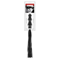 Флогер з ручкою - анальним плагом Fetish Tentation Whip with Plug Handle Флогер з ручкою - анальним плагом Fetish Tentation Whip with Plug Handle