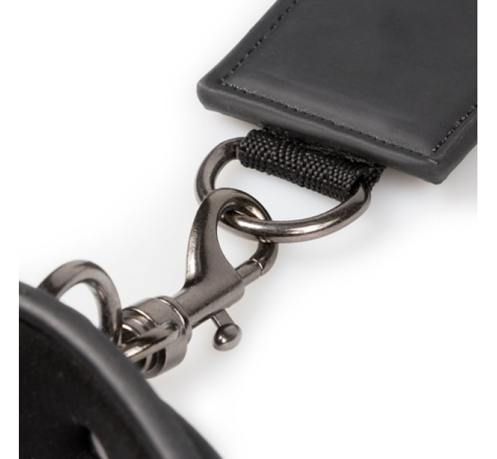 Набор для фиксации шеи и запястья EasyToys, искусственная кожа, черный