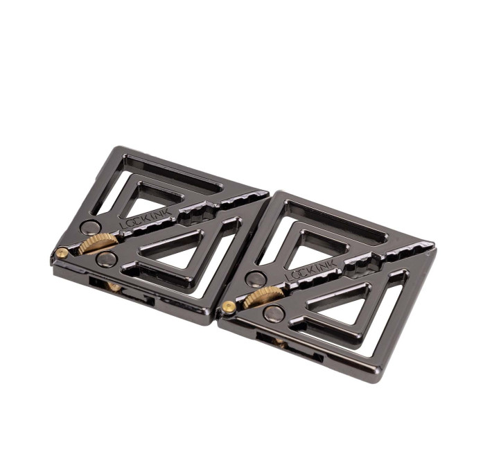 Зажимы для сосков с легкой подвеской LOCKINK Adjustable Nipple Clamps with Light Pendant - Grey