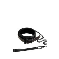 Ошейник с поводком Dreamtoys Blaze Collar And Leash Фиолетовый