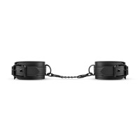 Наручники Bedroom Fantasies: Faux Leather Handcuffs One Size, черные