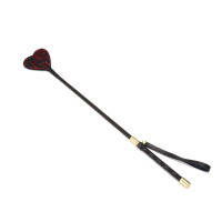 Шльопалка-сердечко Liebe Seele Victorian Garden Riding Crop, двостороння Шльопалка-сердечко Liebe Seele Victorian Garden Riding Crop, двостороння