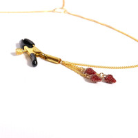 Затискачі для сосків та клітора Art of Sex - Strawberry Затискачі для сосків та клітора Art of Sex - Strawberry