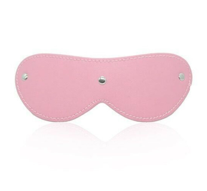 Маска на глаза с заклепками DS Fetish Blindfold pink