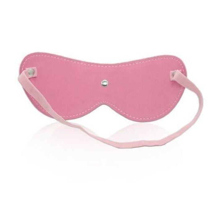 Маска на глаза с заклепками DS Fetish Blindfold pink