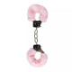 Наручники металеві з хутром EasyToys Pink