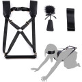 БДСМ-набір LOCKINK YEAHWOW Black Doggy Style Saddle set