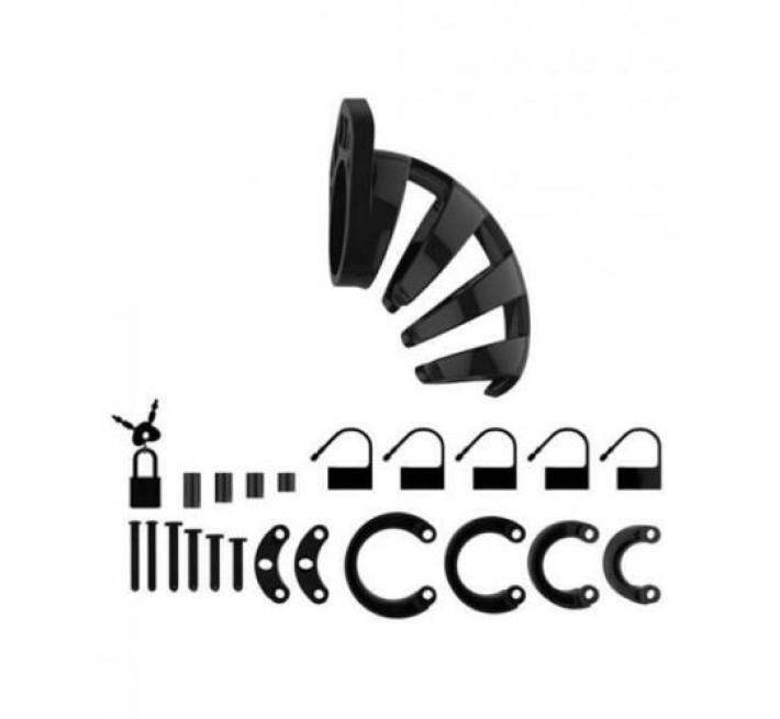 Пояс верности ManCage 02 Chastity Cage черный