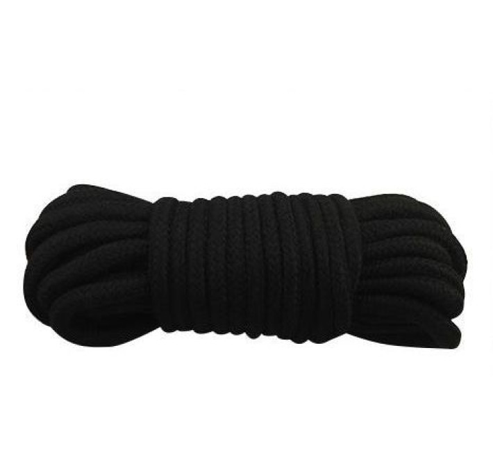 Мотузка для бондажу sLash Bondage Rope, 10 м, Black