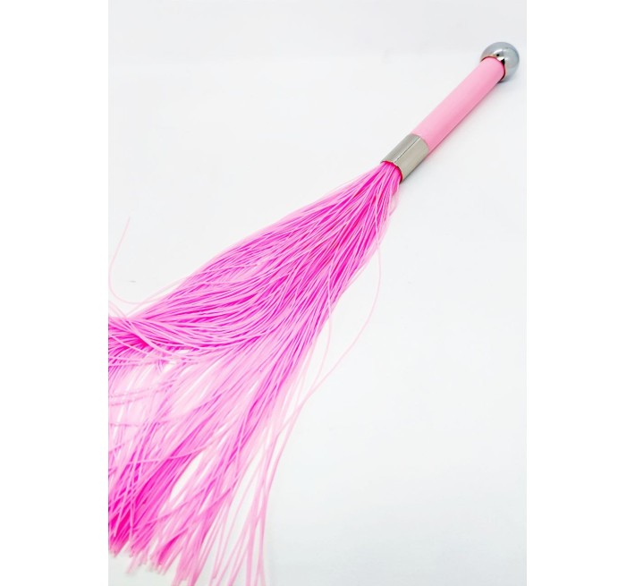 Флогер DS Fetish, силікон, рожевий, 43 см