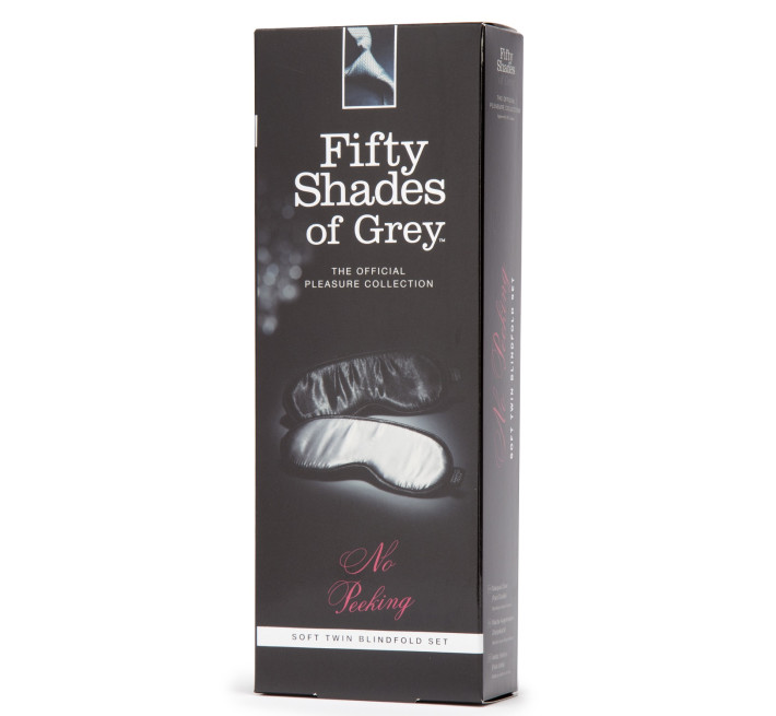 Набір м'яких пов'язок на очі Fifty Shades of Grey Не підглядай!