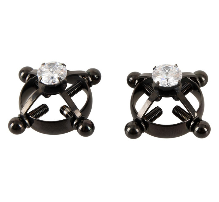 Затискачі на соски Bad Kitty Nipple Jewellery Black