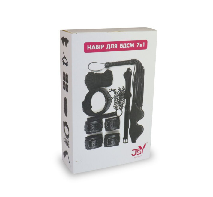 Набір для БДСМ 7в1 LY1003 Black
