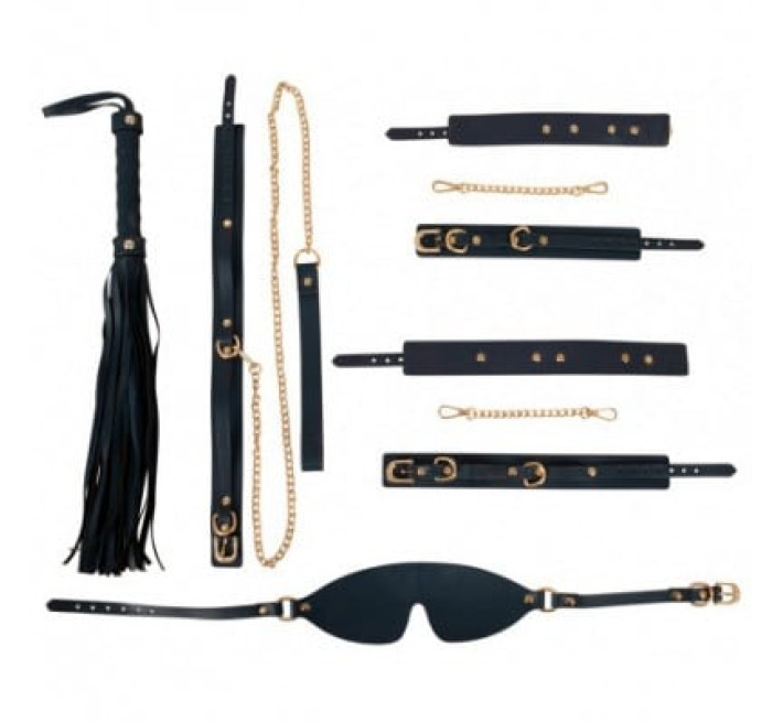 Набір бондажний Bad Kitty BondageSet Black