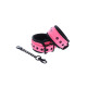 Светящиеся в темноте поножи Taboom Ankle Cuffs, розовые