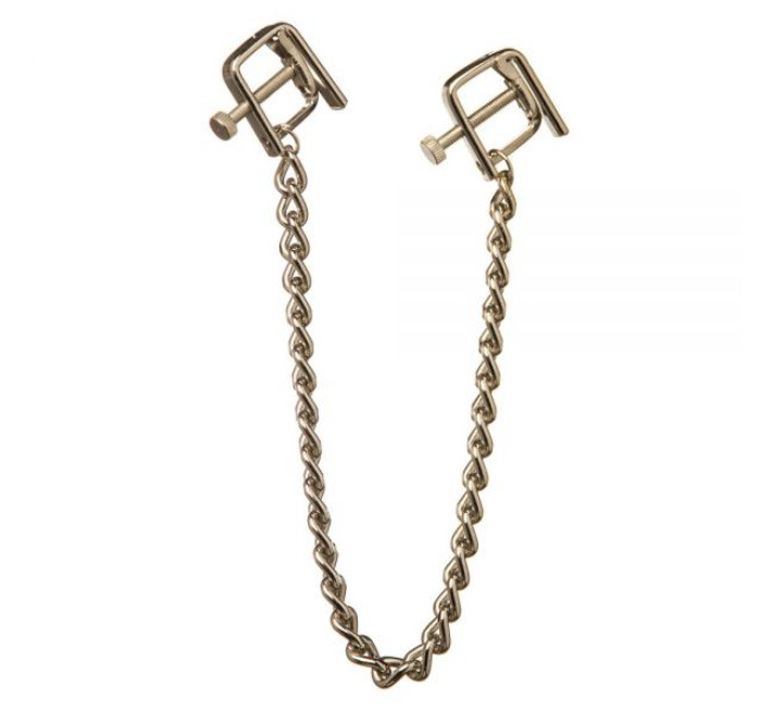 Зажимы на соски Lucky Bay Nipple play квадратные ширина звена 1 см