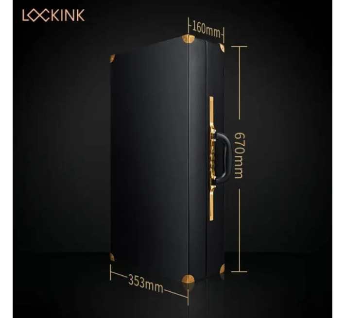 Чемодан БДСМ 14 предметов Lockink Черная