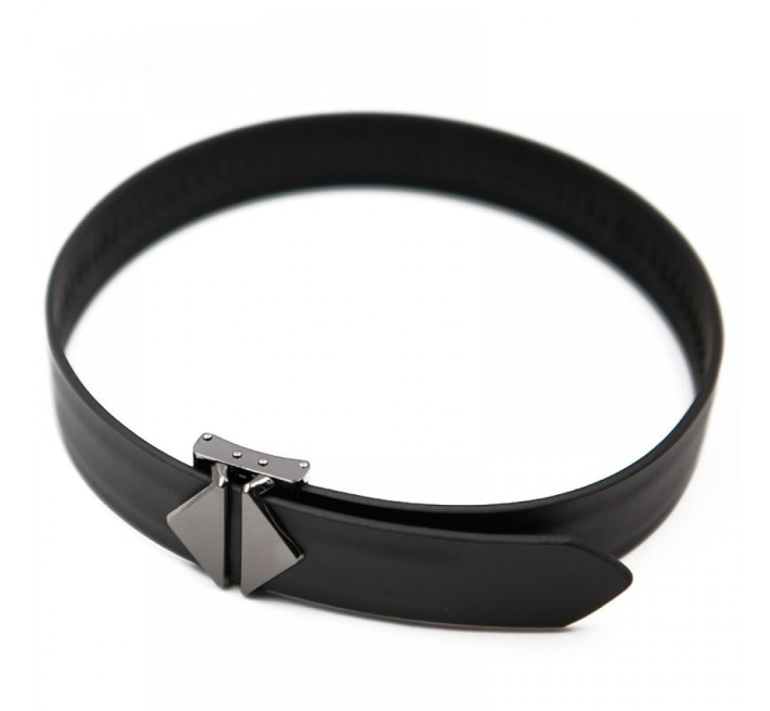 Набор для БДСМ Lockink, натуральная кожа и металл, черный, 7 предметов