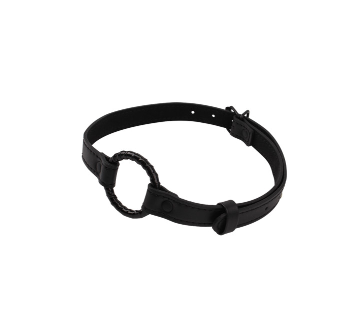 Кляп кільце Chisa Black Metal O-Ring Gag Fierce Euphoria, Чорний