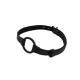 Кляп кільце Chisa Black Metal O-Ring Gag Fierce Euphoria, Чорний