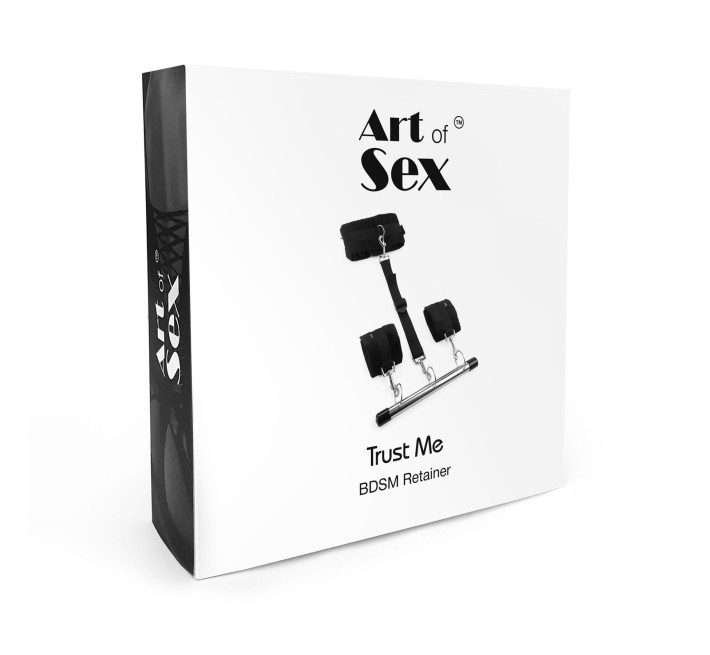 Фиксатор для рук и шеи Art of Sex - Trust me, цвет черный