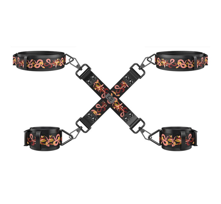 БДСМ-набір LOCKINK The Flowering Serpent - Bondage Set, 7 шт.