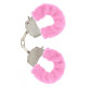 Наручники з хутром Toy Joy Furry fan cuffs Рожеві