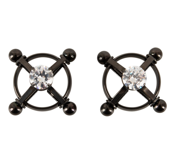 Затискачі на соски Bad Kitty Nipple Jewellery Black