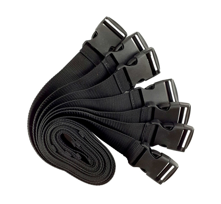 Ремені для бондажу Art of Sex BDSM Bondage Black Night Simple