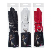 Наручники sLash Leather Dominant Hand Cuffs, Black