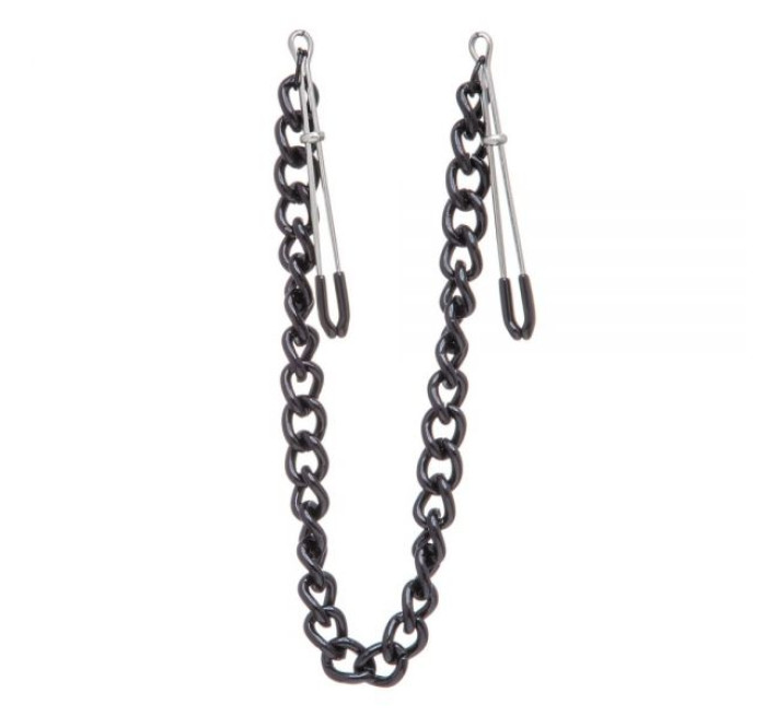 Затискачі на соски Lucky Bay Nipple play пінцет Chain Heavy Metall Чорний