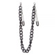 Затискачі на соски Lucky Bay Nipple play пінцет Chain Heavy Metall Чорний