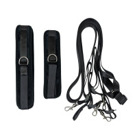 Розтяжка на ліжко Punishment - 5-Piece Bed Restraint Kit - Black