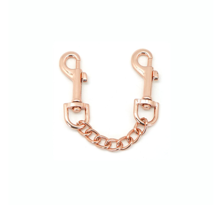 Наручники Liebe Seele Rose Gold Memory Wrist Cuff, натуральная кожа, розовое золото